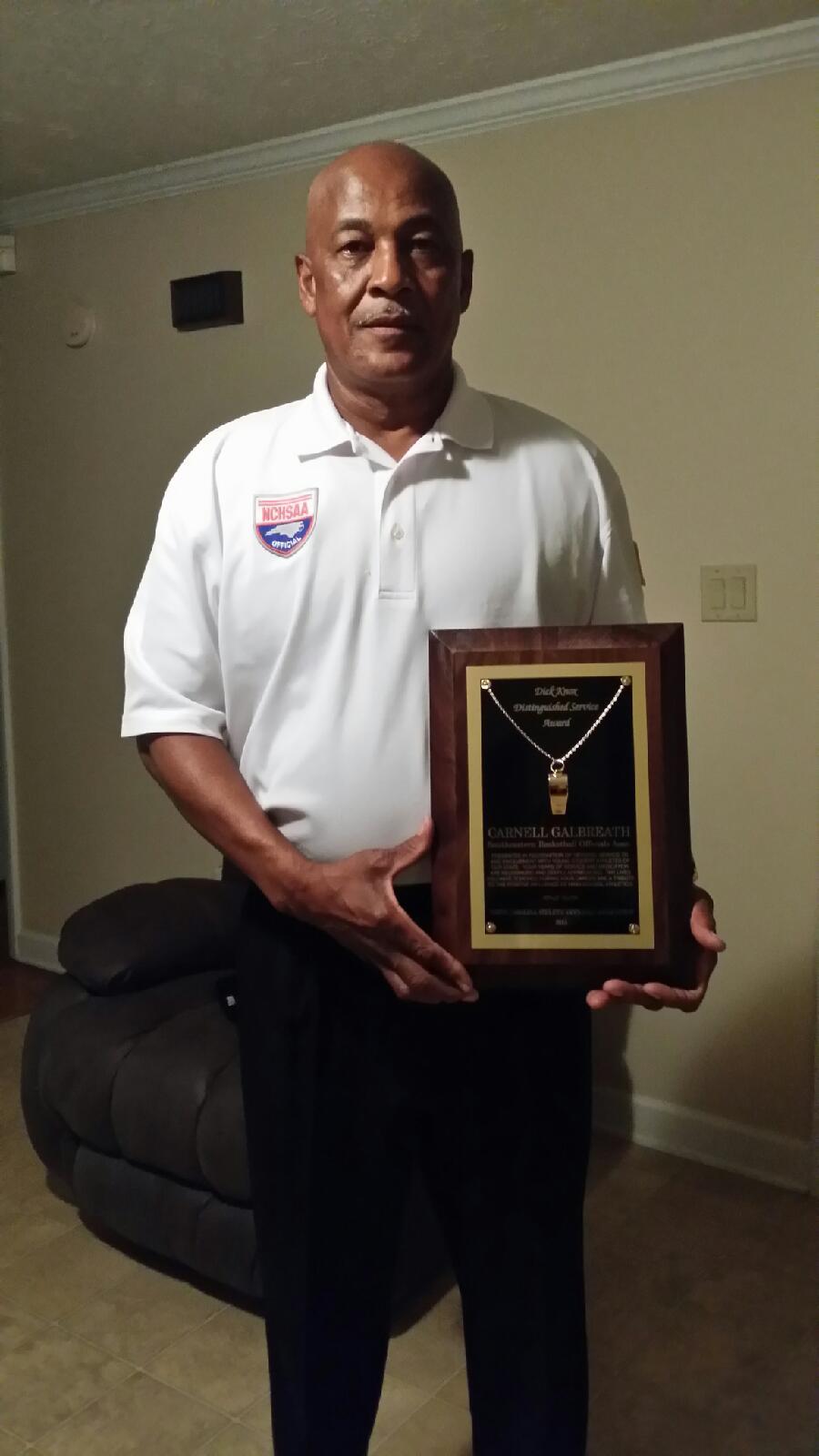 2015-16 DSA Winner - Carnell Galbreth