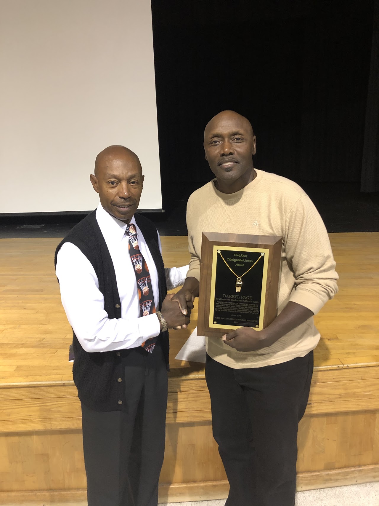 SSOA Basketball 2019-20 DSA Award Winner Darryl Page