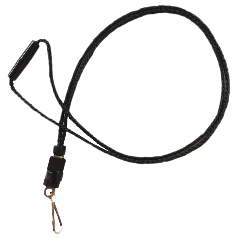 Black Lanyard with PTS