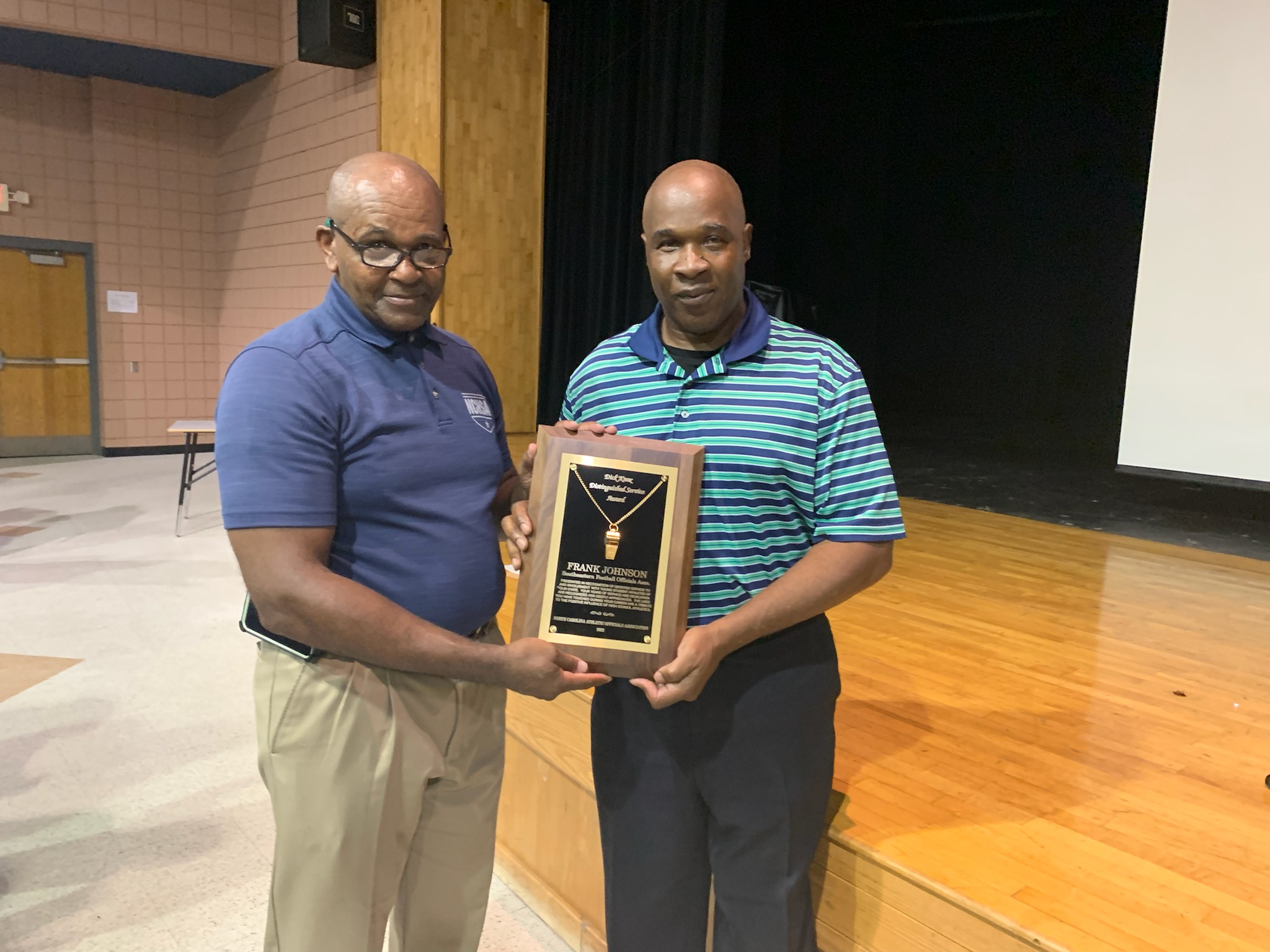 2022 Football Distinguished Service Award Winner - Frank Johnson