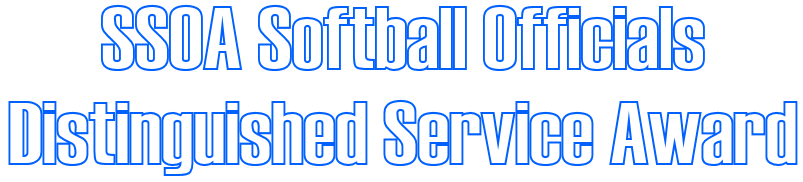 SSOA Softball Officials DSA