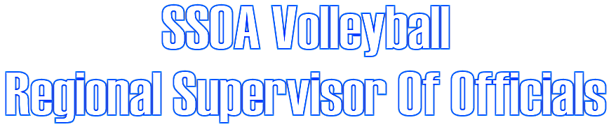 SSOA Volleyball Regional Supervisor