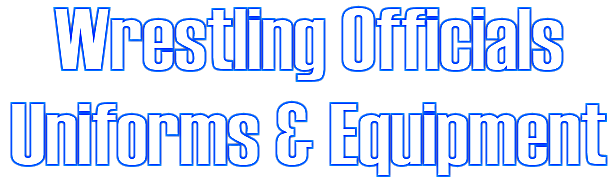 Wrestling Officials Uniforms And Equipment