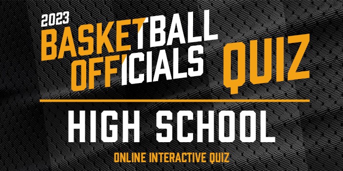 2023 Referee Magazine Basketball Officails Quiz