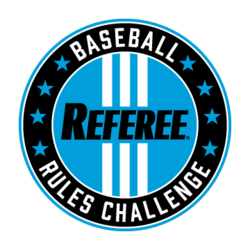 Referee Baseball Rules Challenge