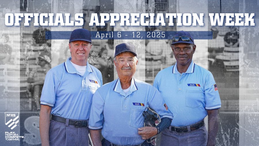 2025 Spring Officials Appreciation Week 2025 Spring Officials Appreciation Week
