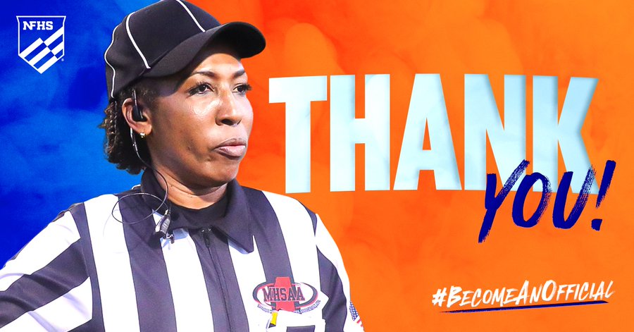 Thank You Fall Sports Officials Thank You Fall Sports  Officials