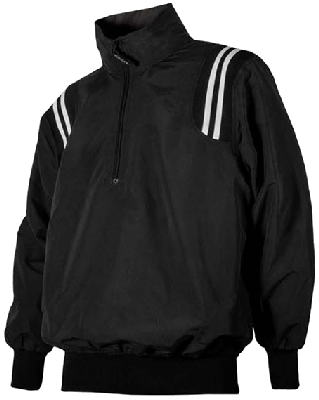 Black Umpire's Coat With Black Stripes