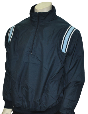 Navy Blue Umpire's Coat With Powder Blue Stripe
