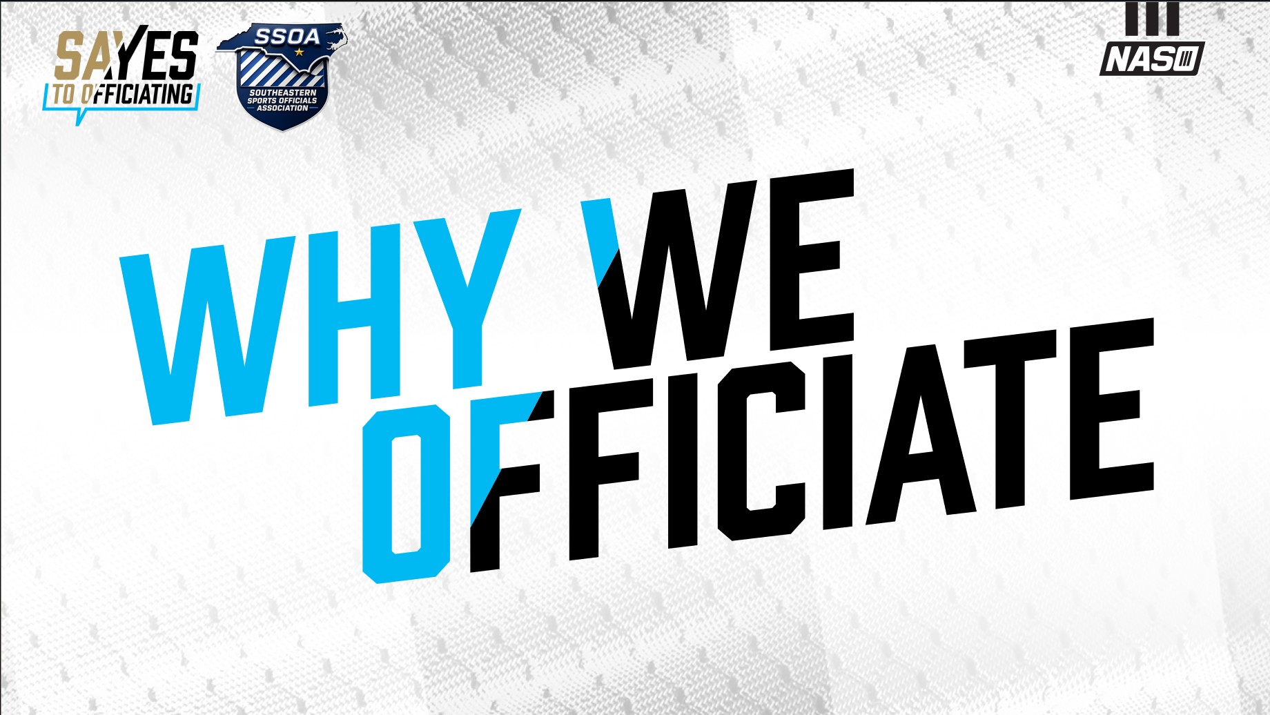 Why We Officiate